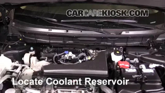 2016 Nissan Rogue S 2.5L 4 Cyl. Refrigerante (anticongelante) Cambiar refrigerante